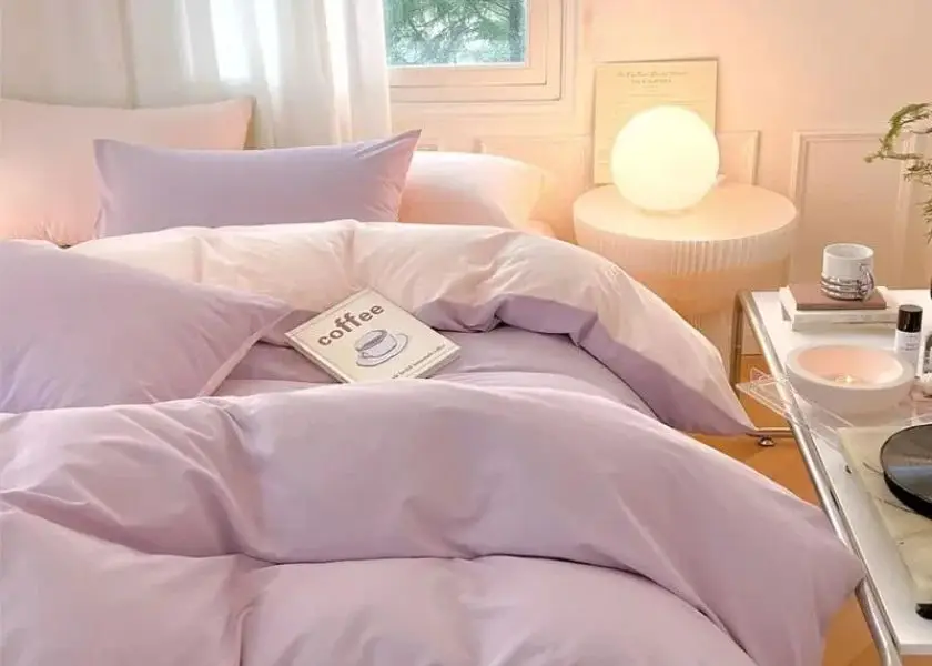 Gunakan Sprei dan Sarung Bantal Estetik untuk dekorasi kamar aesthetic